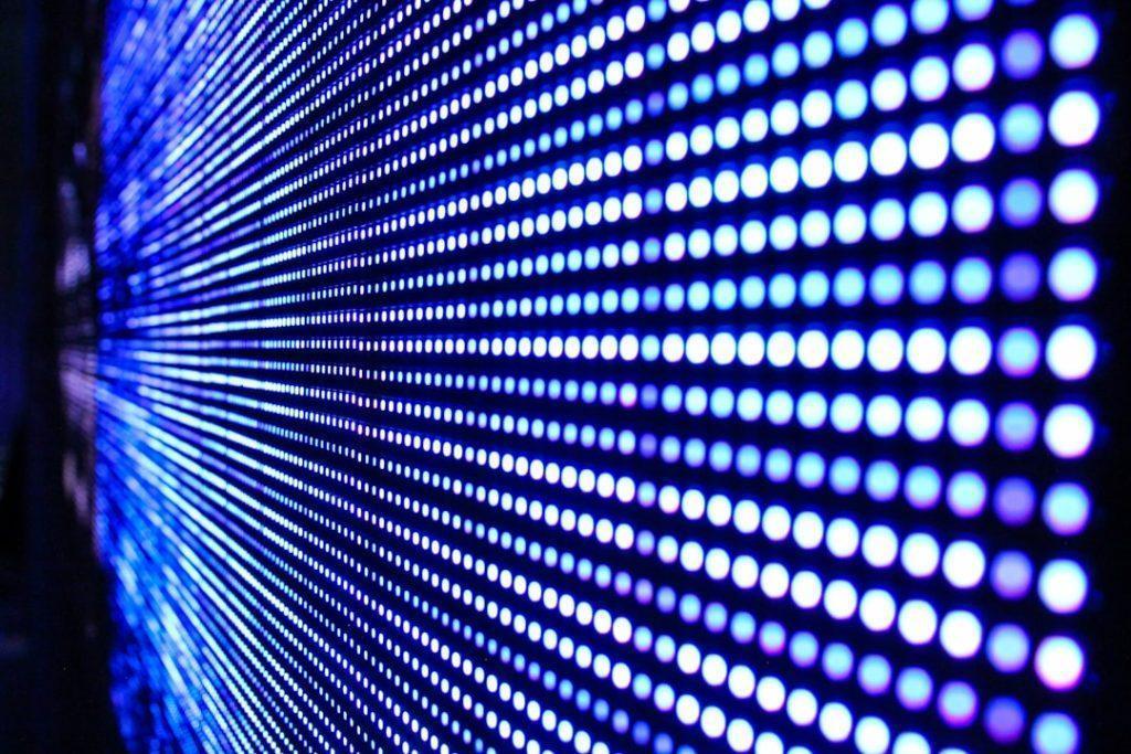 Schermo LED, riferimento ai consumi energetici del ledwall